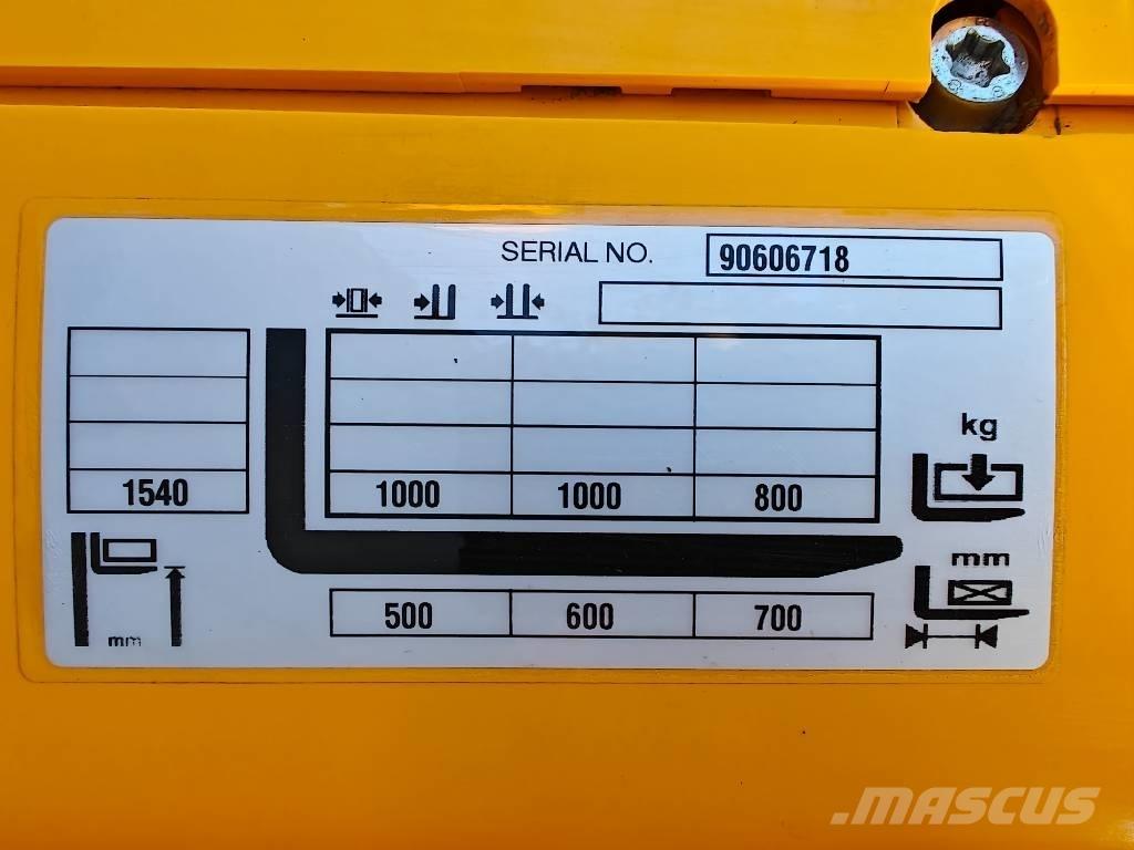 Jungheinrich EMC 110 Παλετοφόρα πεζού χειριστή με ιστό