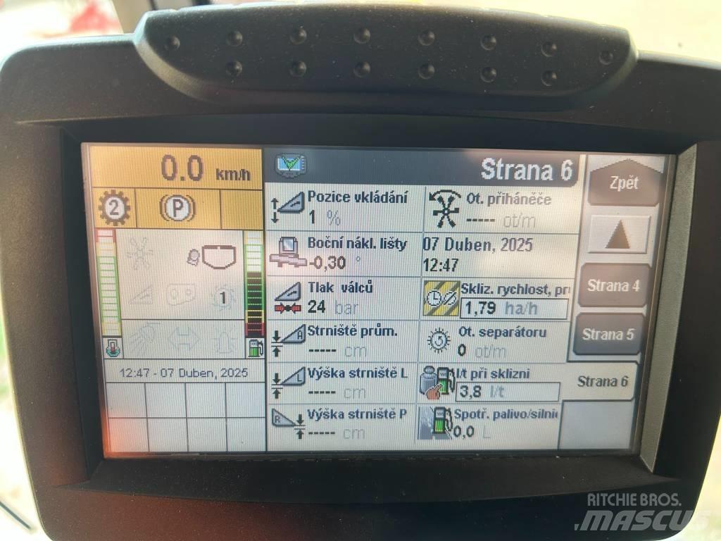 New Holland CX 8080 Θεριζοαλωνιστικές μηχανές