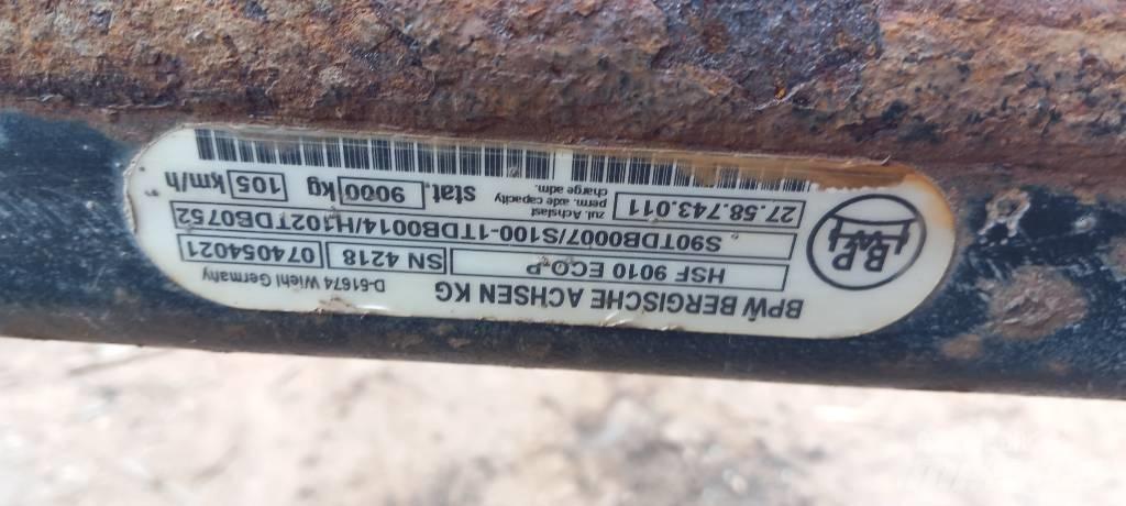 BPW HSF9010ECO Άξονες