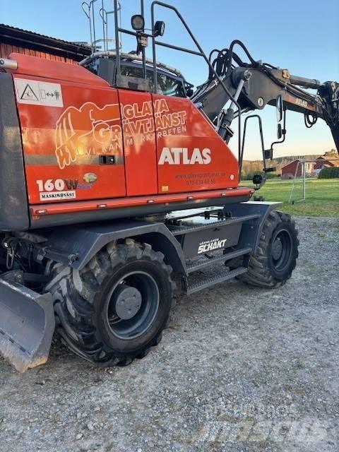 Atlas 160 W Εκσκαφείς με τροχούς - λάστιχα