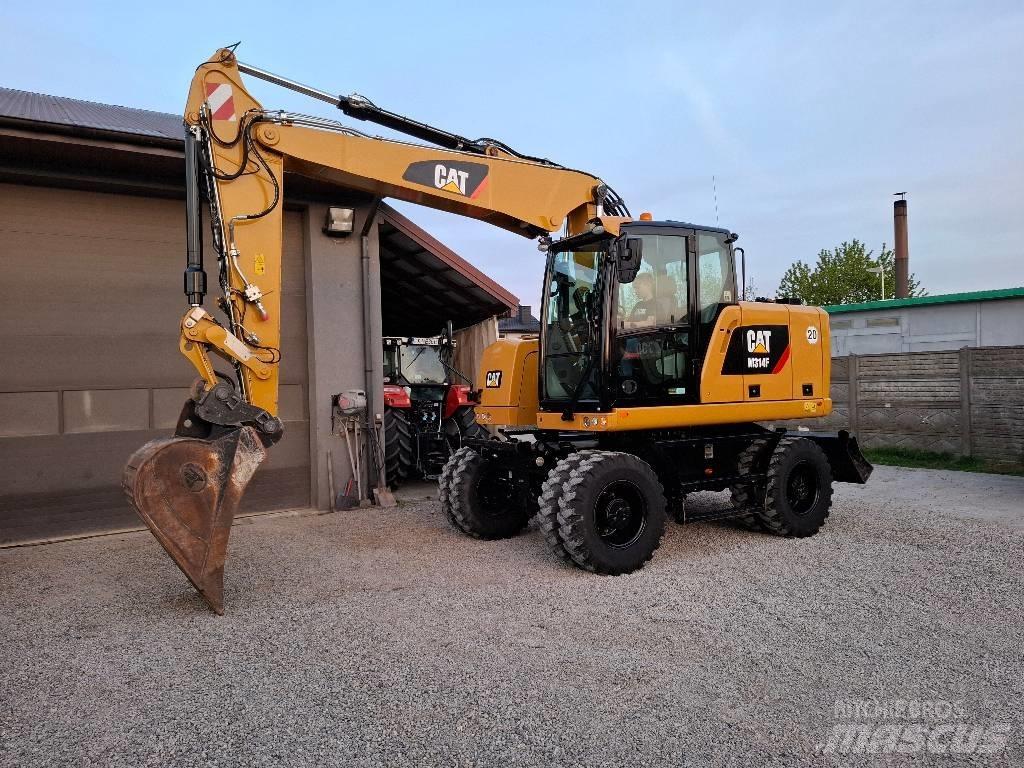 CAT 314 F Εκσκαφείς με τροχούς - λάστιχα