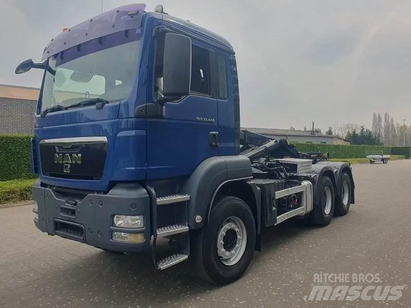 MAN TGS 33.440 Φορτηγά ανατροπή με γάντζο
