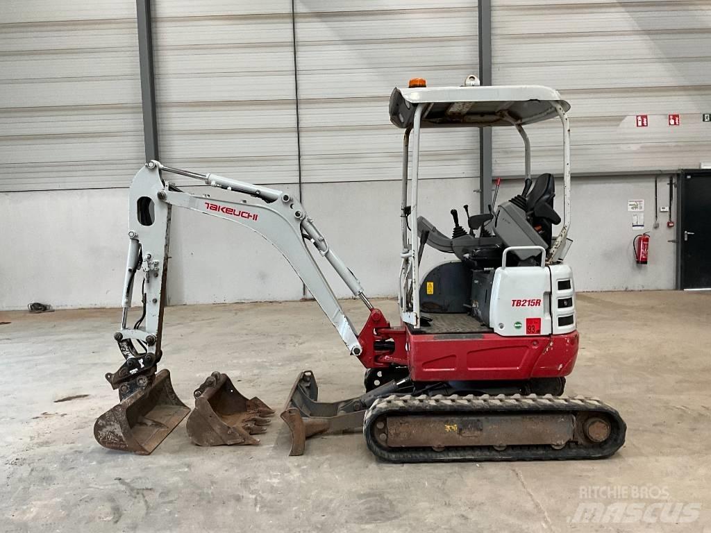 Takeuchi TB 215 R Εκσκαφάκι (διαβολάκι) < 7t