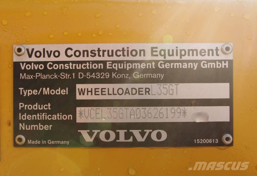 Volvo L 35 G Φορτωτές με λάστιχα (Τροχοφόροι)
