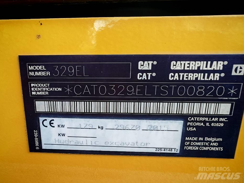 CAT 329 EL ( Leica 3D ) Εκσκαφείς με ερπύστριες