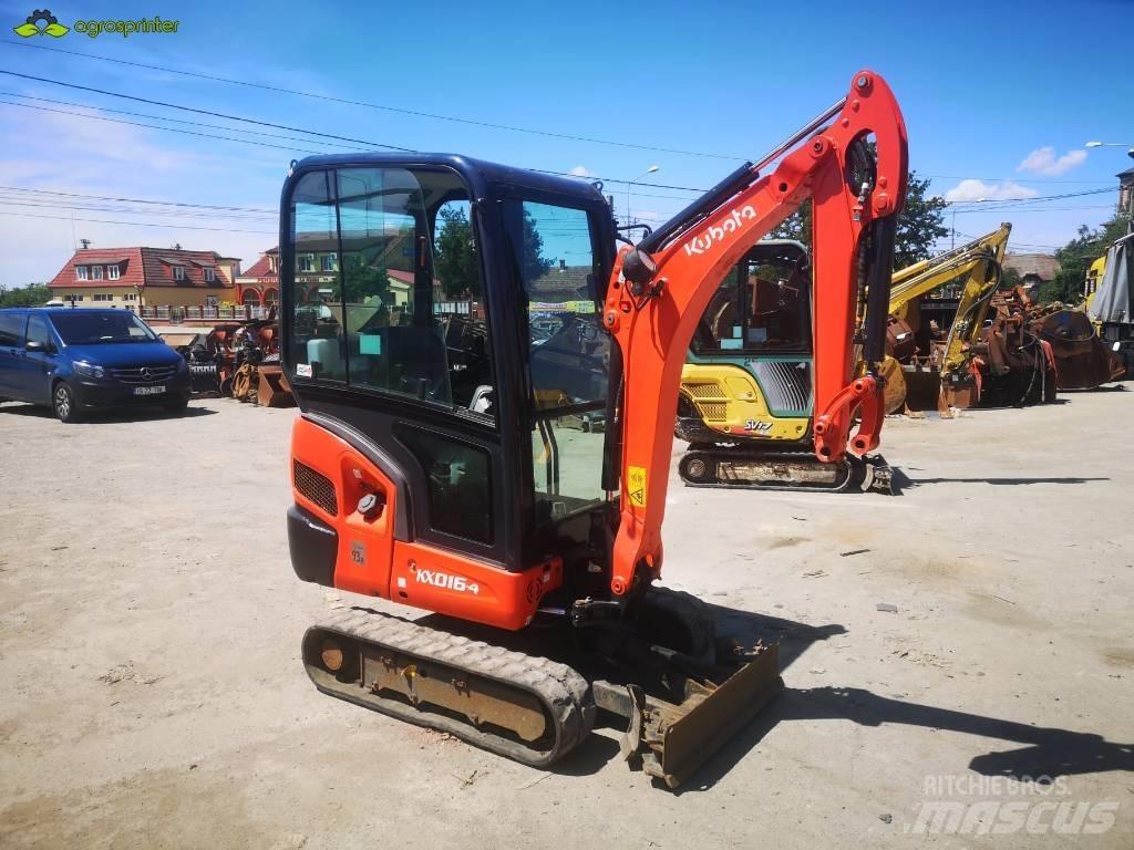 Kubota KX 016-4 Εκσκαφάκι (διαβολάκι) < 7t