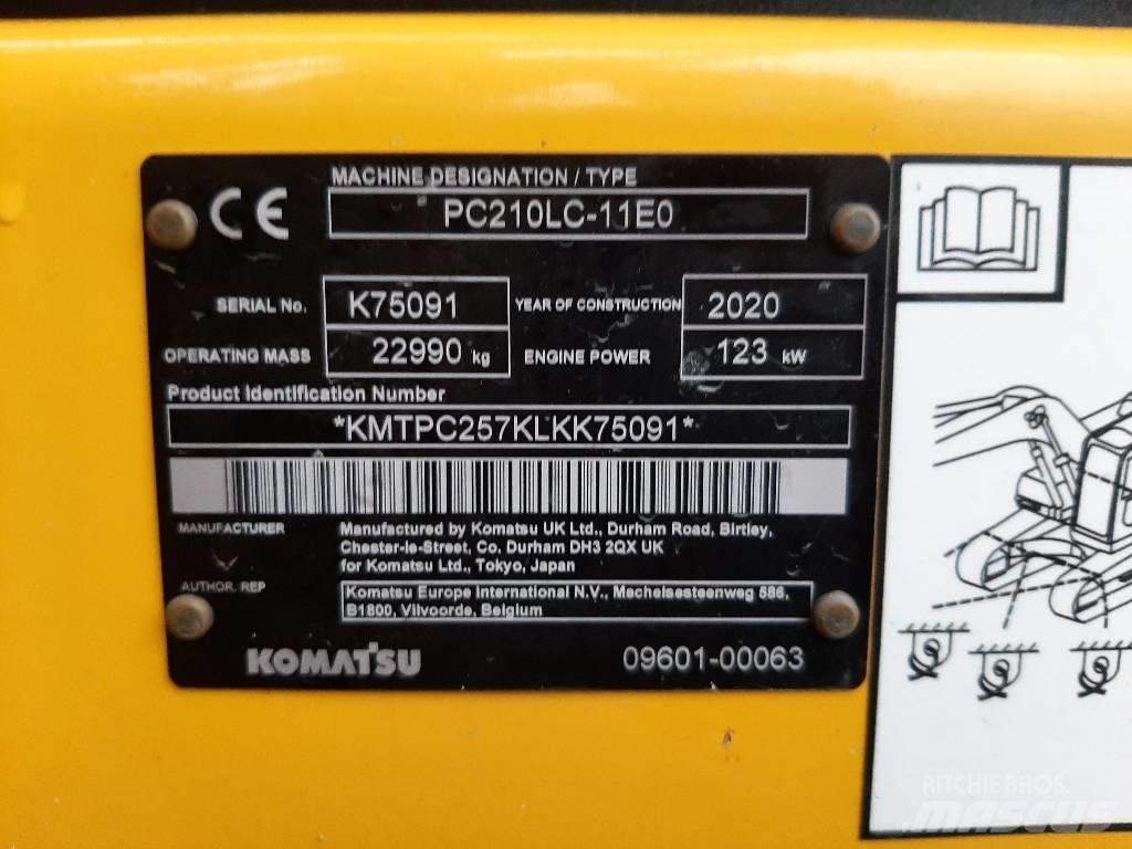 Komatsu PC 210 LC-11 Εκσκαφείς με ερπύστριες