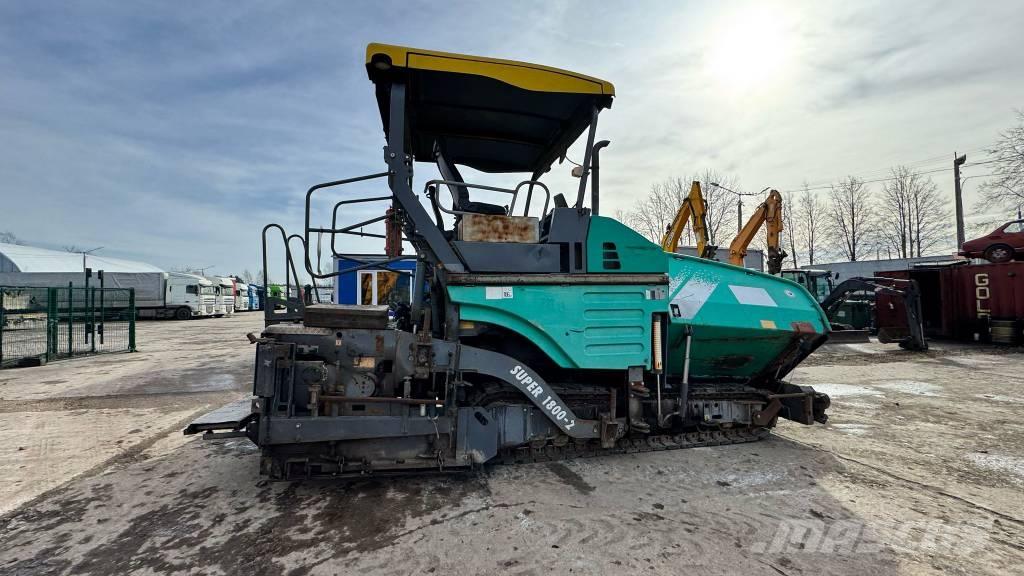 Vögele Super 1800-2 Επίστρωση ασφάλτου