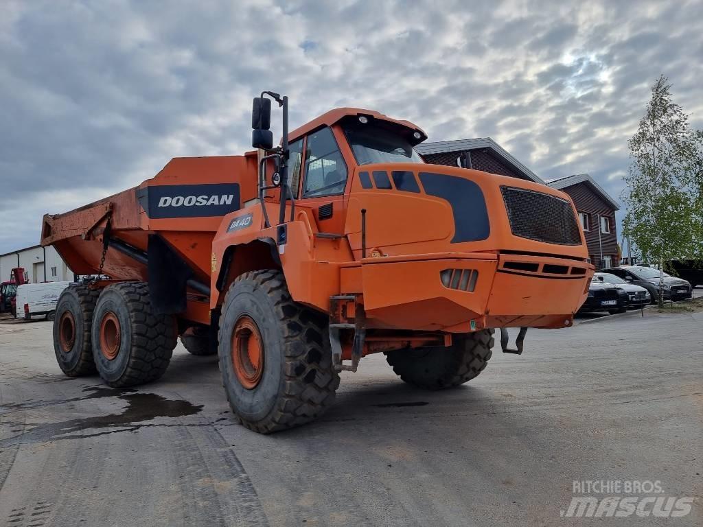 Doosan DA 40 6x6 Σπαστό Dump Truck ADT