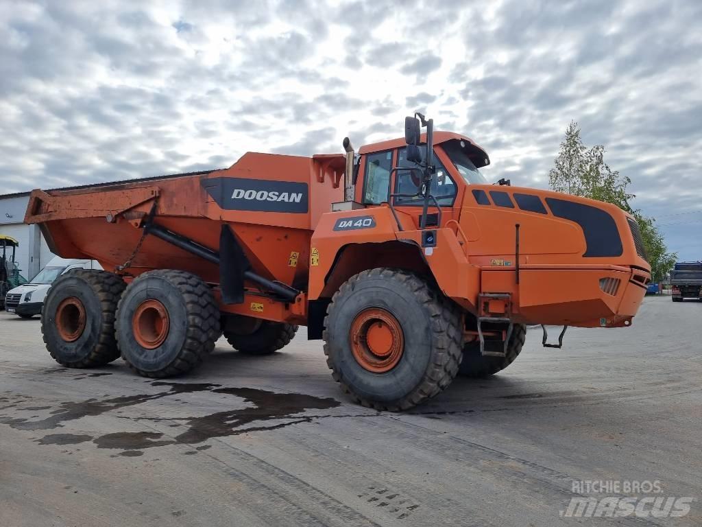 Doosan DA 40 6x6 Σπαστό Dump Truck ADT