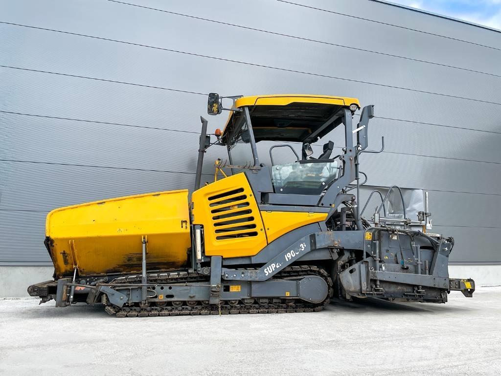 Vögele SUPER 1900-3I Επίστρωση ασφάλτου