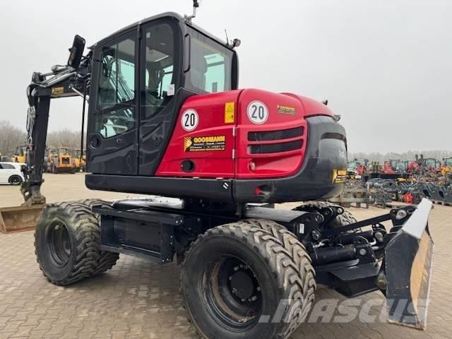 Yanmar B 110 W Εκσκαφείς με τροχούς - λάστιχα