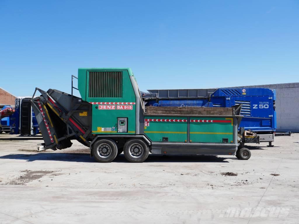 JENZ BA 915 Τεμαχιστές ξύλου