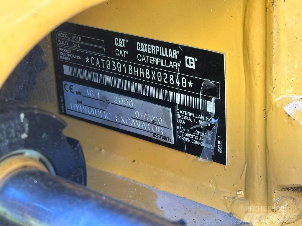 CAT 301.8 Εκσκαφάκι (διαβολάκι) < 7t