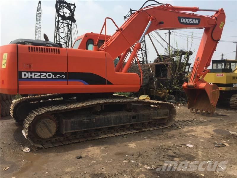 Doosan dh220lc-7 Εκσκαφείς με ερπύστριες