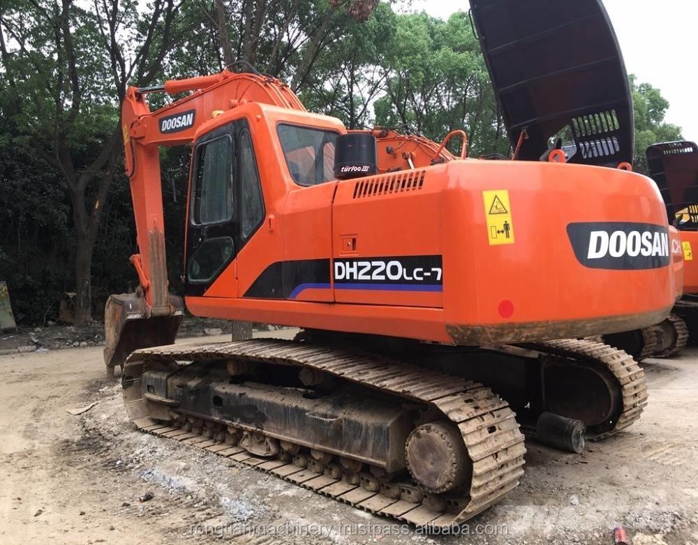 Doosan dh220lc-7 Εκσκαφείς με ερπύστριες