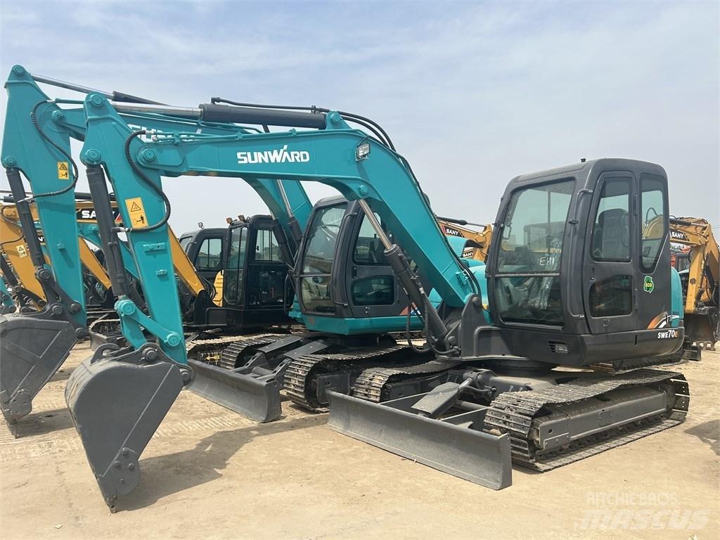 Sunward 70 Εκσκαφείς με ερπύστριες