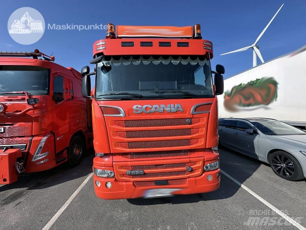 Scania R 520 LB Φορτηγά ανατροπή με γάντζο