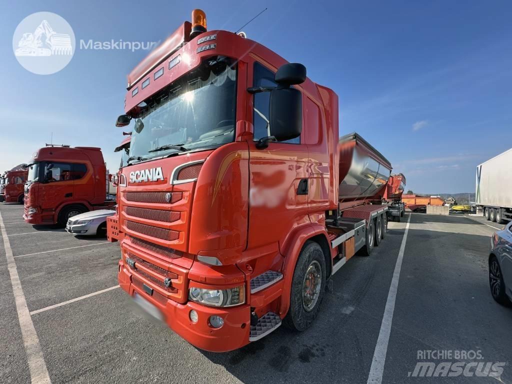 Scania R 520 LB Φορτηγά ανατροπή με γάντζο