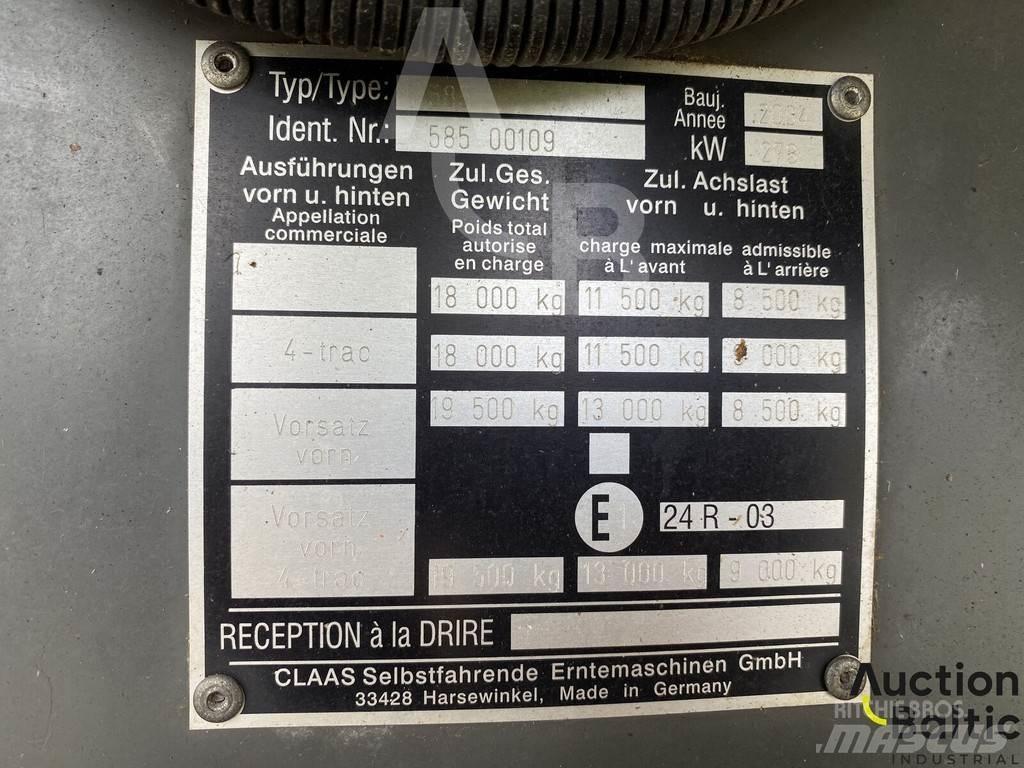CLAAS Lexion 570 Θεριζοαλωνιστικές μηχανές