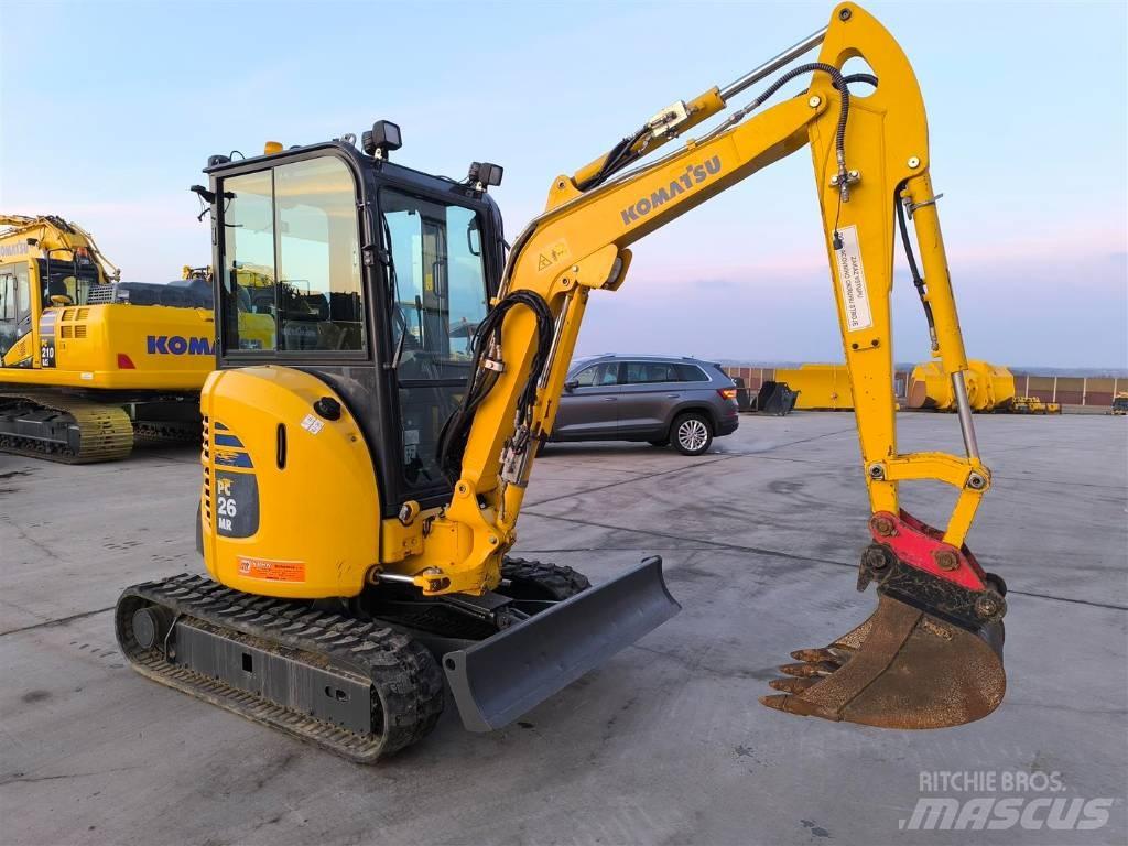 Komatsu PC 26 MR-5 Εκσκαφάκι (διαβολάκι) < 7t
