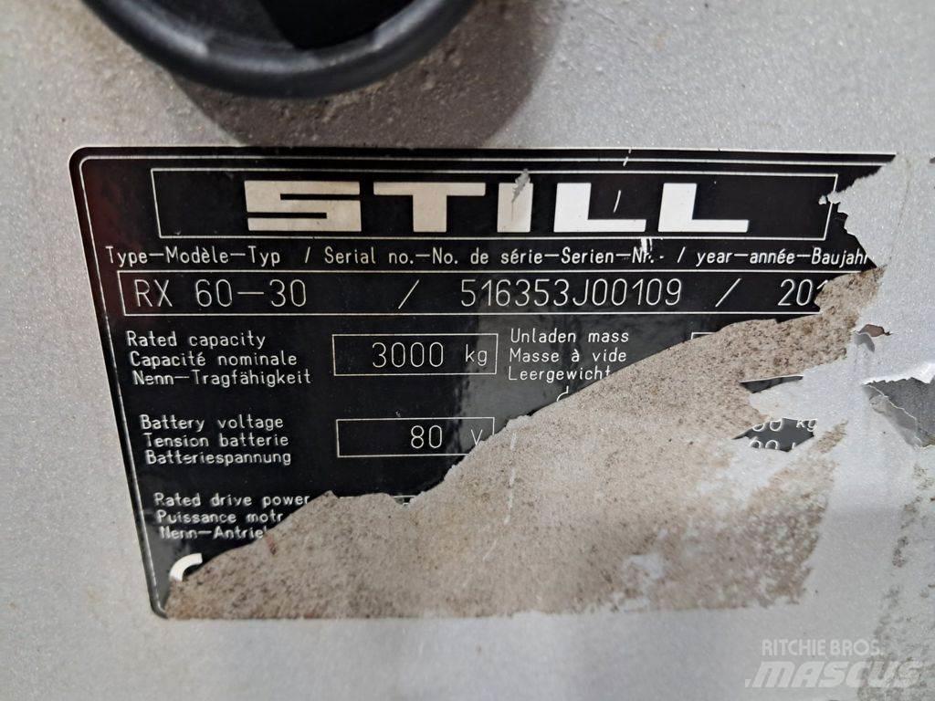 Still RX60-30 Ηλεκτρικά περονοφόρα ανυψωτικά κλαρκ
