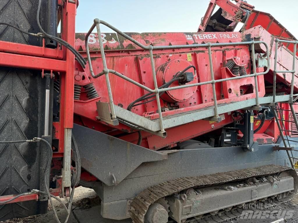 Terex Finlay 883 Κινητές μηχανές κοσκινίσματος
