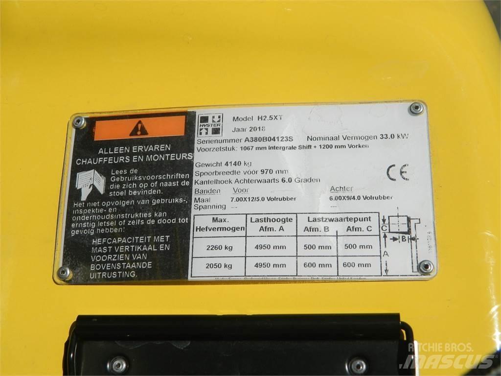 Hyster H2 50XT Πετρελαιοκίνητα Κλαρκ