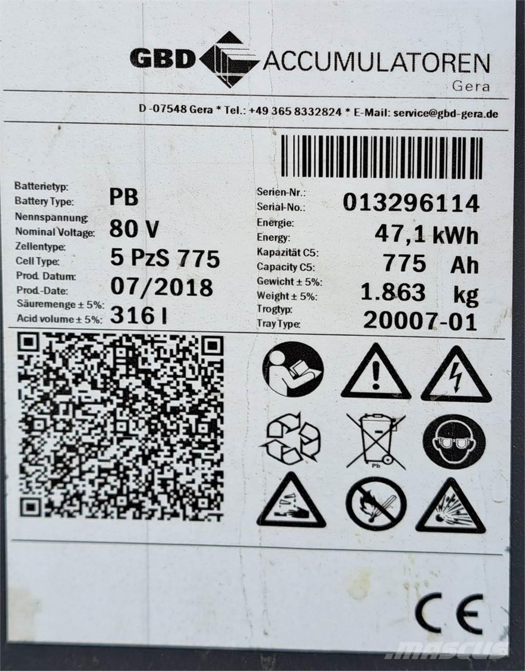 Still RX60-35 Ηλεκτρικά περονοφόρα ανυψωτικά κλαρκ