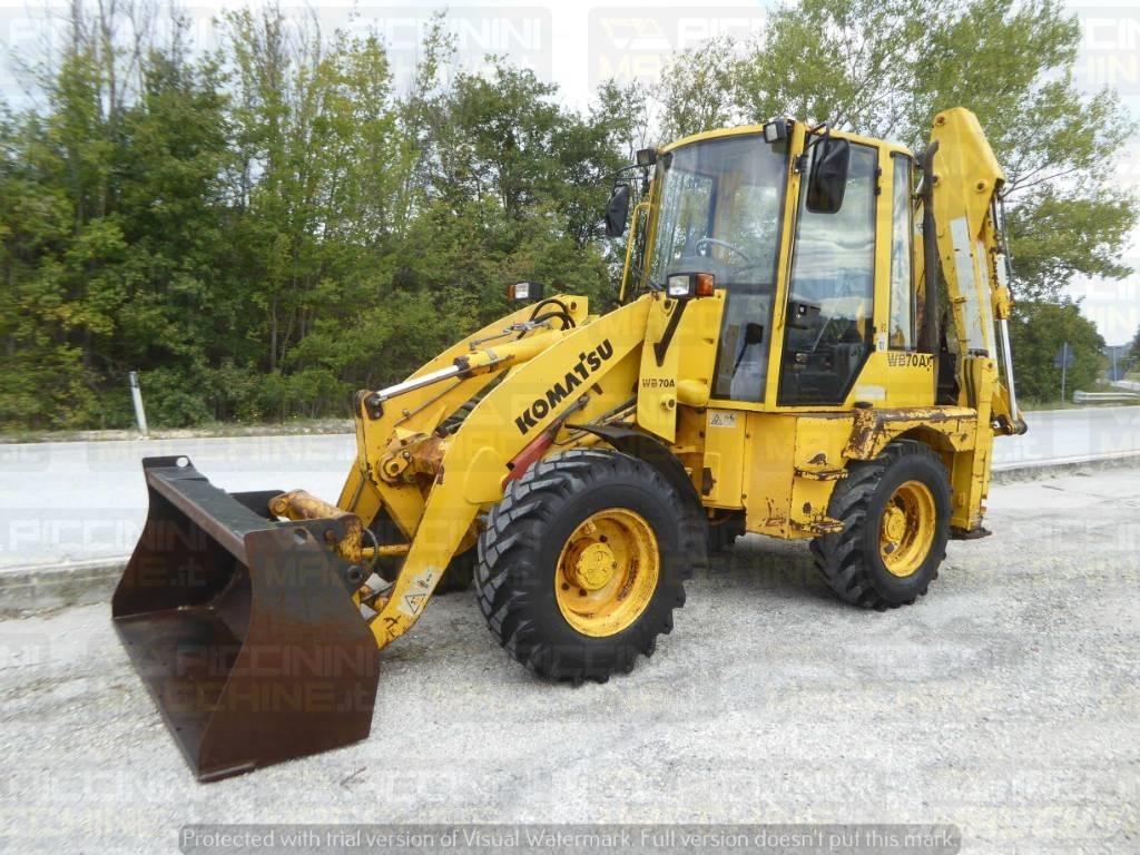 Komatsu WB70A Εκσκαφείς Φορτωτές τύπου JCB