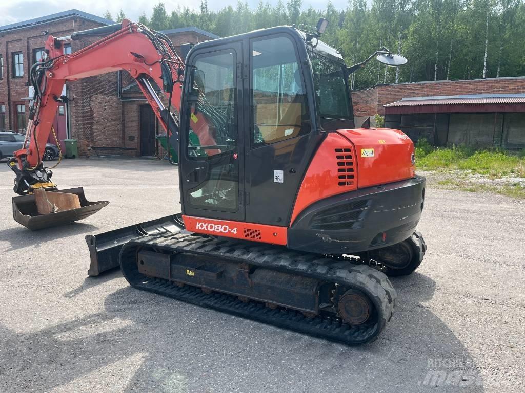 Kubota KX 080-4 Μίνι εκσκαφείς 7t - 12t