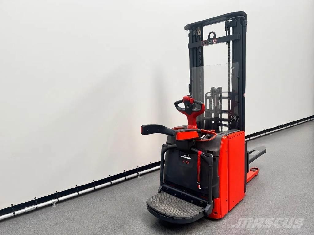 Linde L 16 AP Παλετοφόρα πεζού χειριστή με ιστό