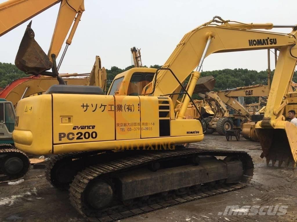 Komatsu PC 200-6 Εκσκαφείς με ερπύστριες