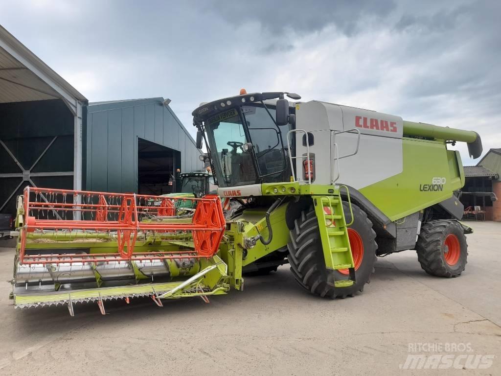 CLAAS Lexion 630 Θεριζοαλωνιστικές μηχανές