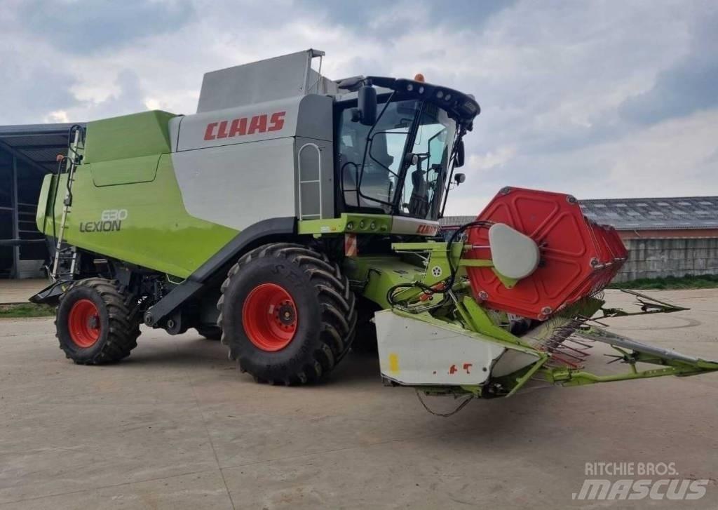 CLAAS Lexion 630 Θεριζοαλωνιστικές μηχανές