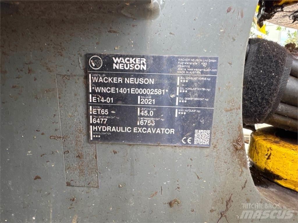 Wacker Neuson ET65 Εκσκαφείς με ερπύστριες