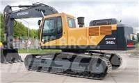 Hyundai 340 Εκσκαφείς με ερπύστριες
