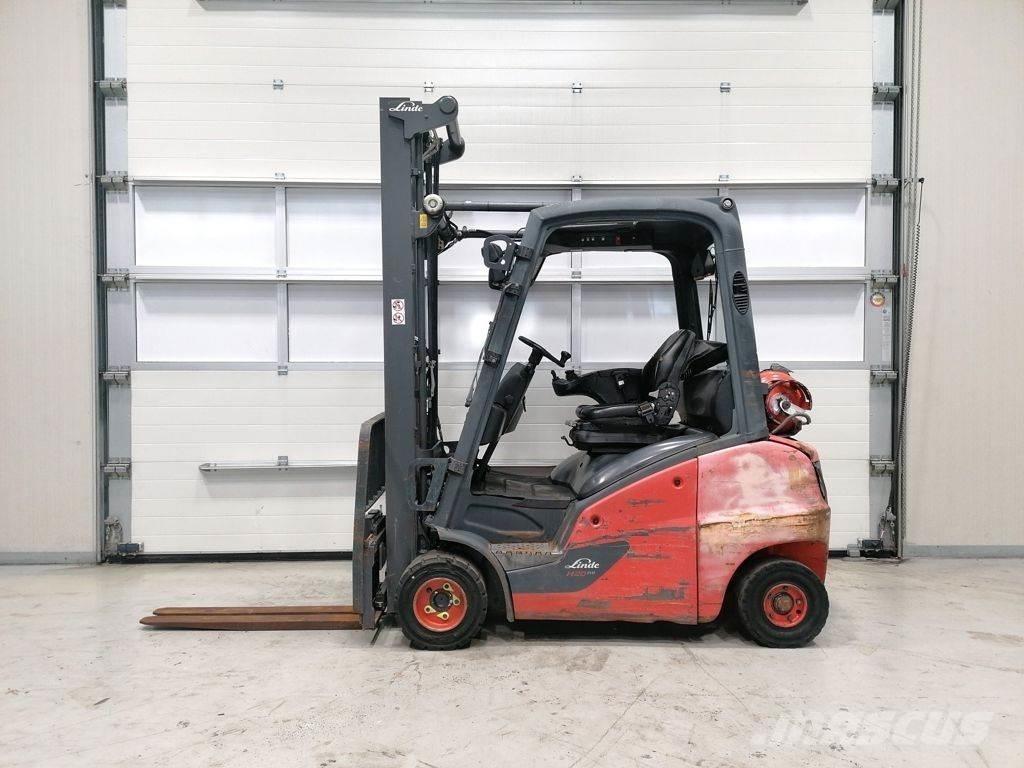 Linde H20T-01 Περονοφόρα ανυψωτικά κλαρκ με φυσικό αέριο LPG
