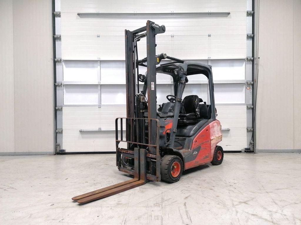 Linde H20T-01 Περονοφόρα ανυψωτικά κλαρκ με φυσικό αέριο LPG
