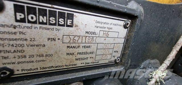 Ponsse Ergo 8wd Θεριζοαλωνιστικές μηχανές