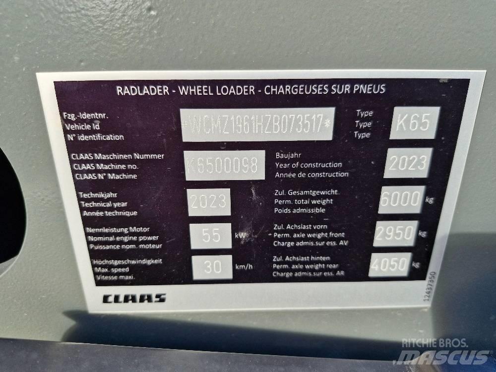 CLAAS Torion 535 Συστήματα τηλεχειρισμού για τη γεωργία