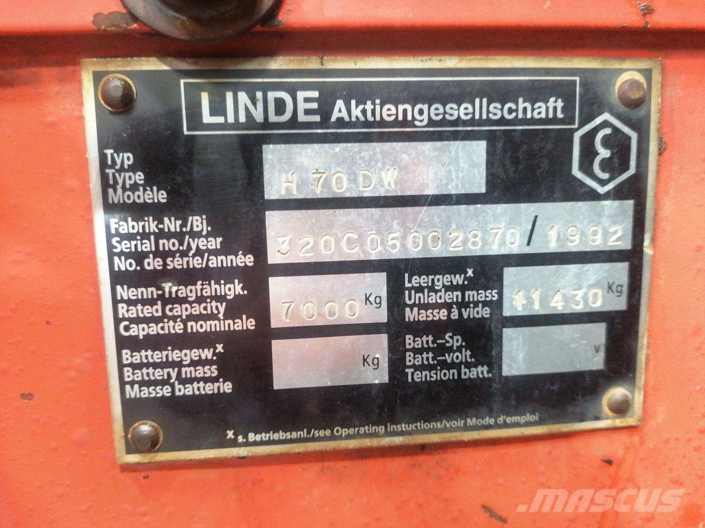 Linde H70DW Πετρελαιοκίνητα Κλαρκ