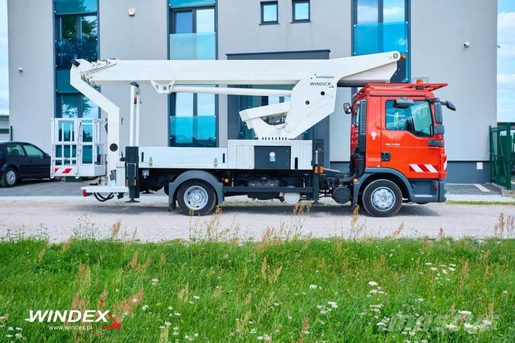 Ruthmann T 300 Εναέριες πλατφόρμες τοποθετημένες σε φορτηγό