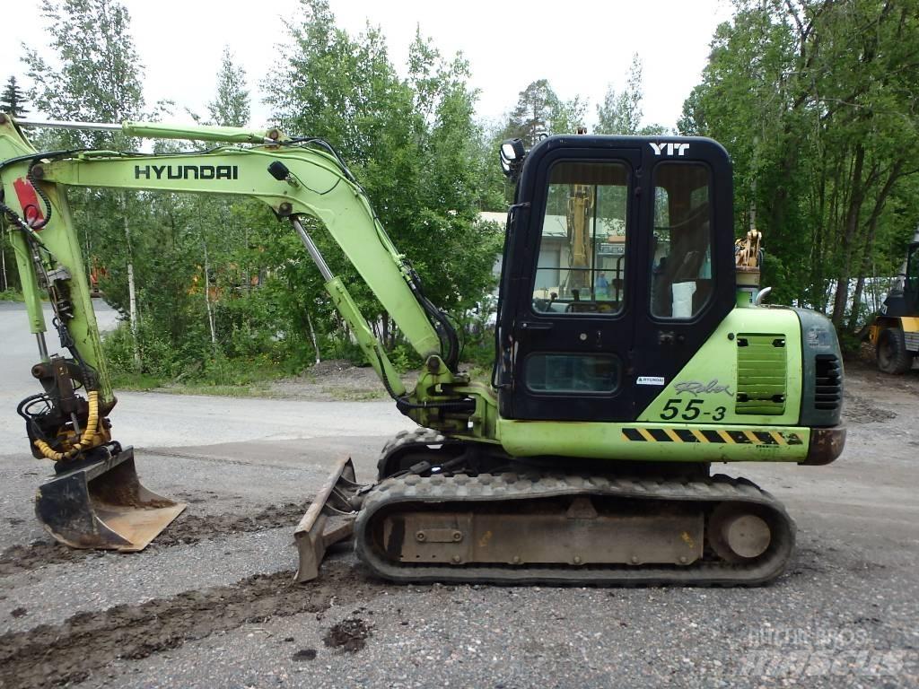 Hyundai Robex 55-3 Εκσκαφάκι (διαβολάκι) < 7t