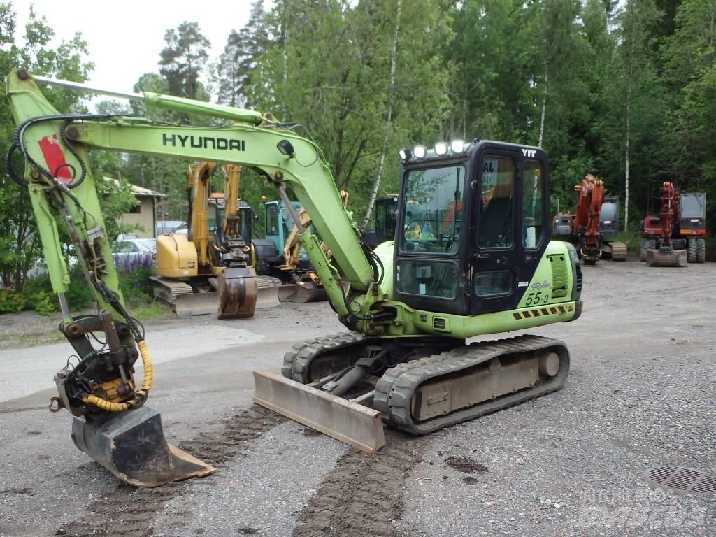 Hyundai Robex 55-3 Εκσκαφάκι (διαβολάκι) < 7t