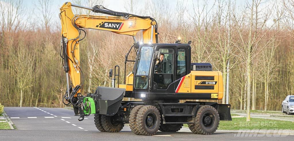 Sany SY155W Εκσκαφείς με τροχούς - λάστιχα