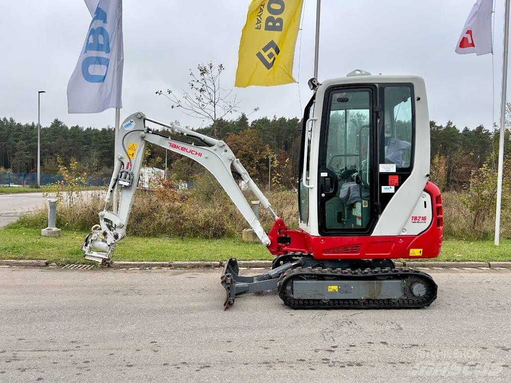 Takeuchi TB 216A V4 Εκσκαφάκι (διαβολάκι) < 7t