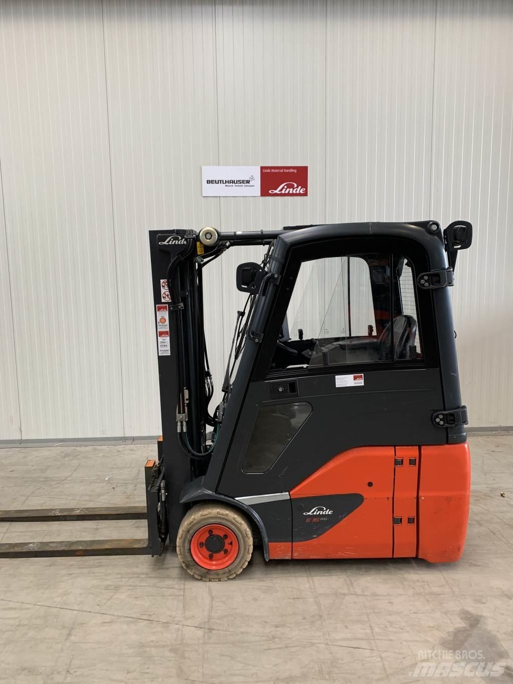 Linde E16C Ηλεκτρικά περονοφόρα ανυψωτικά κλαρκ