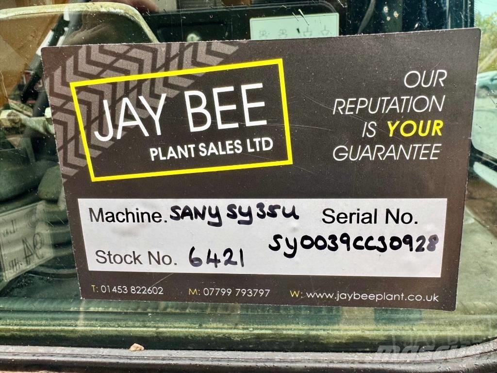 Sany SY 35 U Εκσκαφάκι (διαβολάκι) < 7t