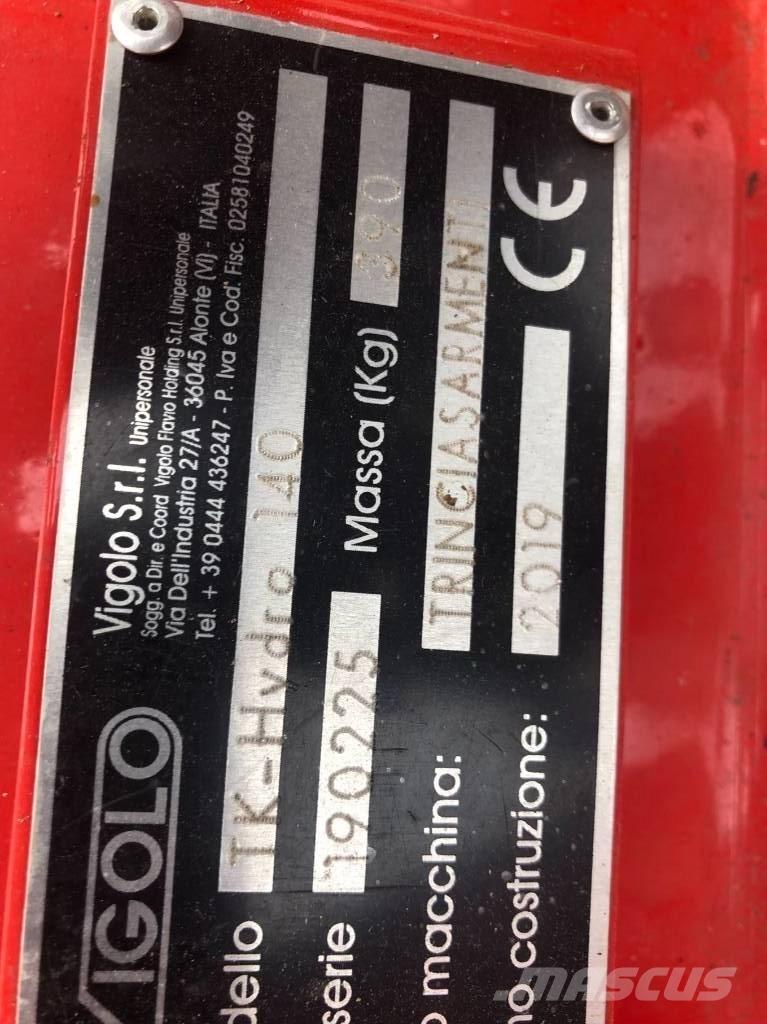  Vigolo TK-Hydro 140 Χορτοκοπτικά και κορυφολόγοι βοσκοτόπων